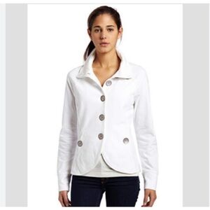Women's White Parissa Button-Up Jacket